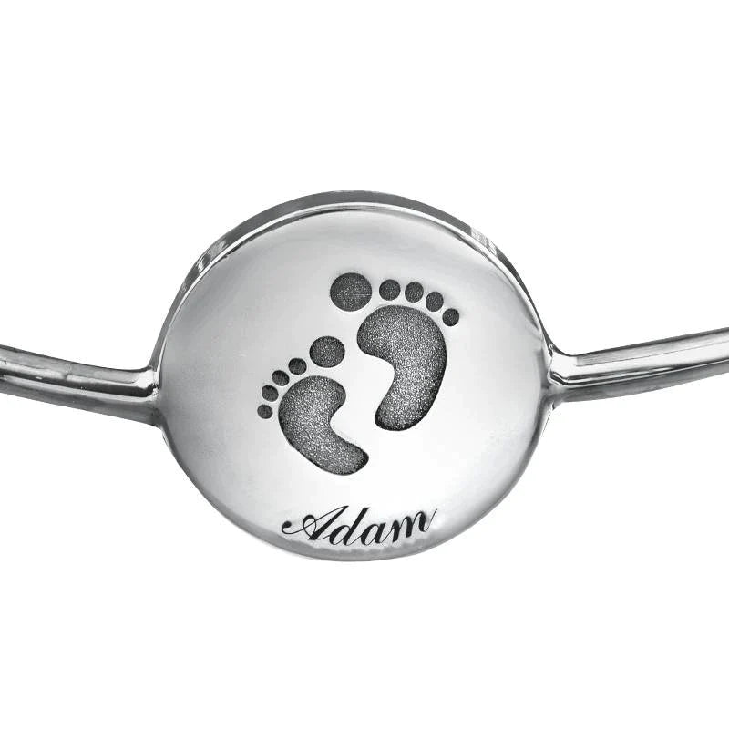 Bracelet Personnalisé Prénom Bébé - Argent 925 sterling