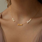 Collier personnalisé couleur argent