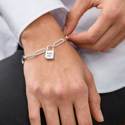 Personalized Lock Bracelet